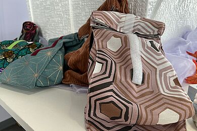 Lunchbags in verschiedenen Formen und Farben