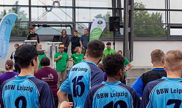 Begrüßung zum Inklusionssportfest