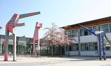 Eingang des BBW Leipzig