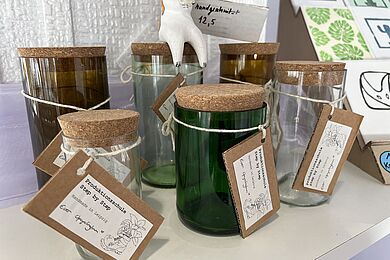 Weckgläser mit Deckel